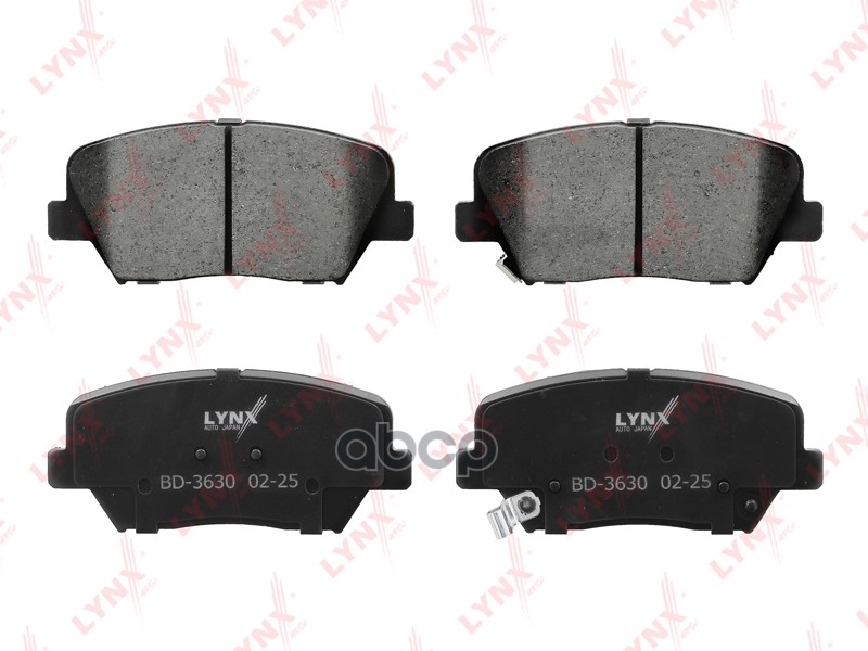 Колодки тормозные LYNXauto арт. BD-3630
