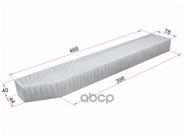 Фильтр салонный Jeep Commander 05-10 / Grand Cherokee 98-10 Sat арт. ST-05013595AB