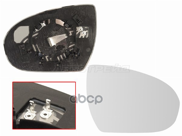 Полотно зеркала Hyundai Tucson 15-21 (Справа/ Обогрев/ сферическое) Sat арт. ST-121-0094