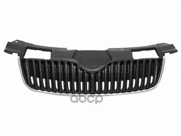 Решетка радиатора Skoda Fabia 07-10 / Roomster 06-10 (с хром молдингом) Sat арт. ST-SD02-093-0