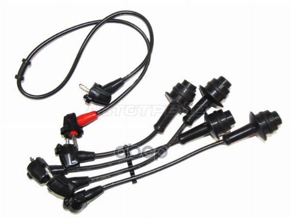 Провода высоковольтные TOYOTA LITE/TOWNACE 7K 98- (кругл. резин.) Sat арт. ST-90919-21611