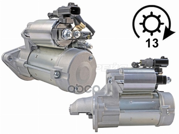 Стартер Toyota Harrier (XU60) 13-20 / Noah 14-22 (1,7 kW/ Z=13/ аналог DENSO) Sat арт. ST-64-0130