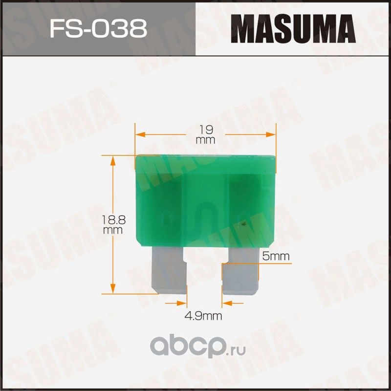Masuma FS038 Предохранитель плавкий