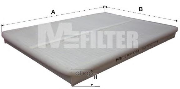 M-Filter K951 Салонный фильтр