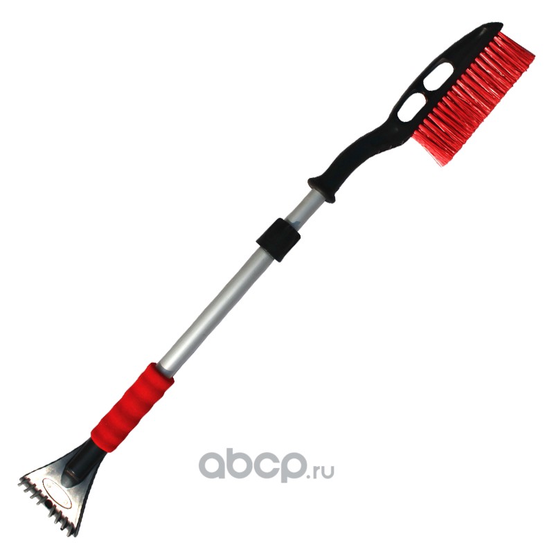 AVS A80930S Щётка-скребок телескопическая (90-120 см) AVS SB-6333 XL с распушенной щетиной и мягкой ручкой