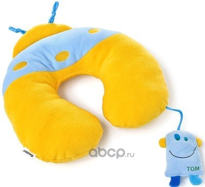 VAG 000084510A274 Детская подушка для шеи Skoda Travel plus cushion TOM
