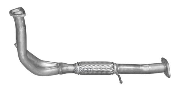 Polmostrow 07177N Глушитель приемная труба (нерж сталь) FIAT: PALIO 1.2 8V 97-01