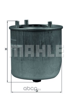 Mahle/Knecht KL780 Фильтр топливный