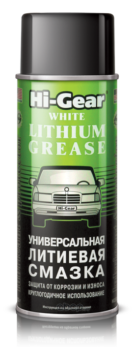Hi-Gear HG5503 Смазка White Lithium Grease литиевая 312 мг