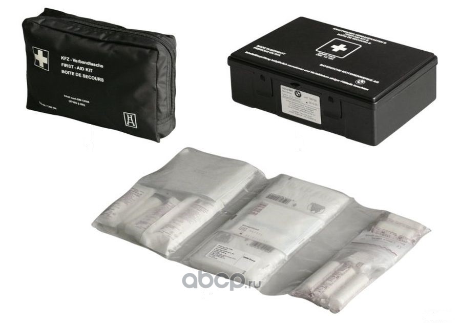 Оригинальная медицинская аптечка BMW First Aid Kit With Case 71107263439