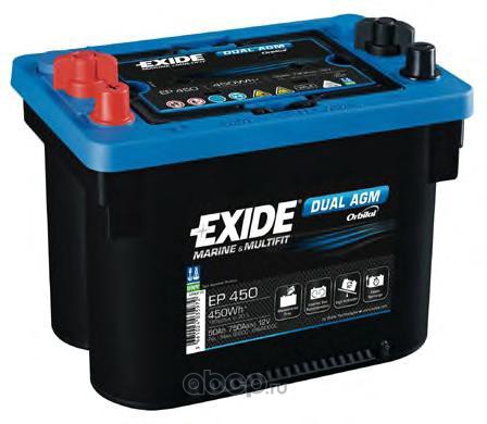 EXIDE EP450 Стартерная аккумуляторная батарея