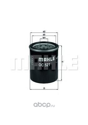 Mahle/Knecht OC521 Фильтр масляный