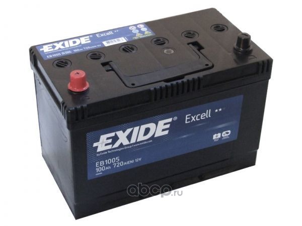 EXIDE EB1005 Стартерная аккумуляторная батарея