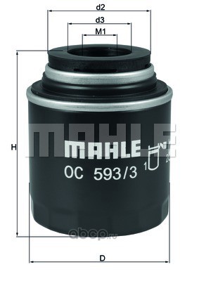 Mahle/Knecht OC5933 Масляный фильтр