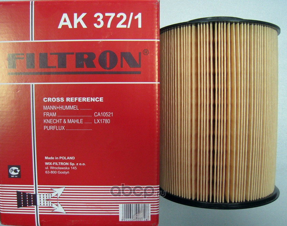 Filtron AK3721 Фильтр воздушный круглый
