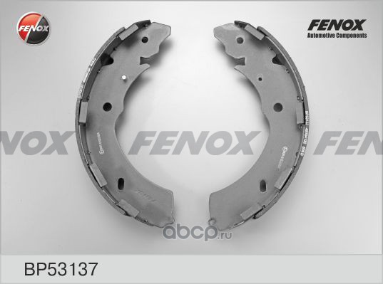 FENOX BP53137 Колодки тормозные барабанные