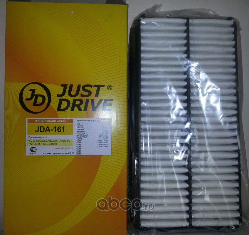 Just Drive JDA161 Фильтр воздушный