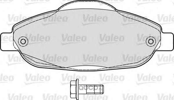 Valeo 598927 Brake Pad Set, disc brake