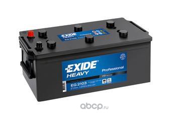 EXIDE EG2153 Батарея аккумуляторная 215А/ч 1200А 12В прямая поляр. стандартные клеммы