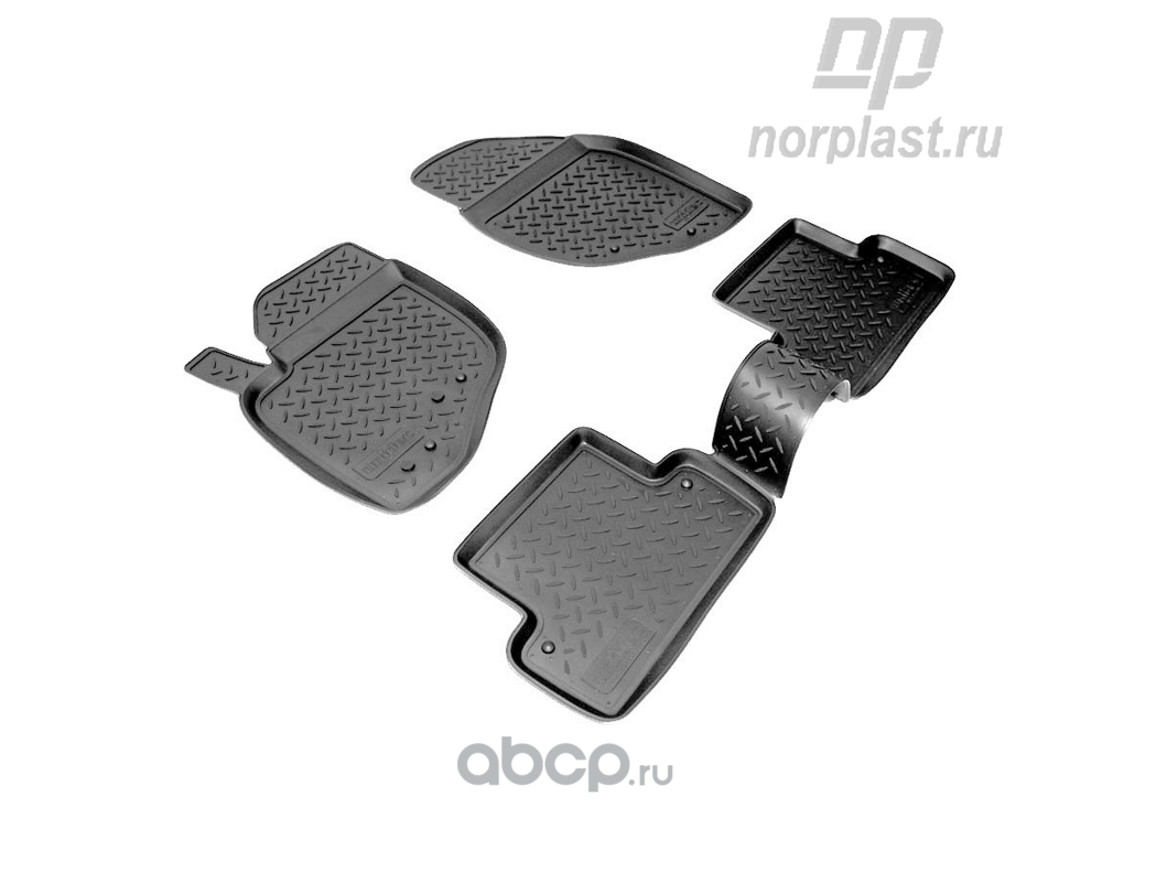 Купить Коврики салона полиуретан NORPLAST VOLVO S60 04- NPL-Po-96-61