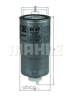 Mahle/Knecht KC47 Топливный фильтр