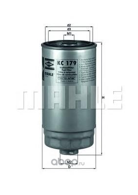 Mahle/Knecht KC179 Фильтр топливный