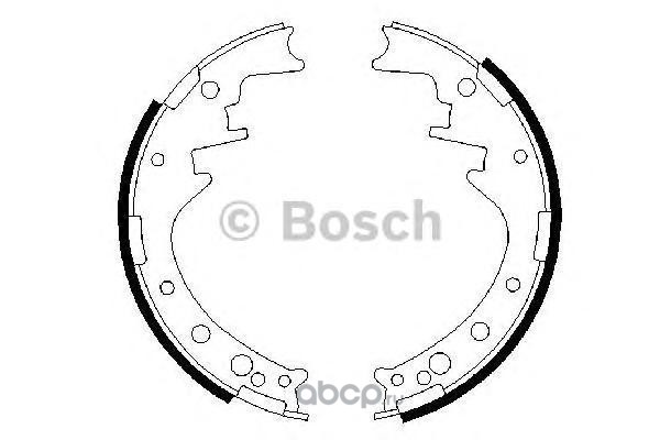 Bosch 0986487292 Комплект тормозных колодок