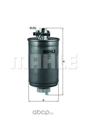 Mahle/Knecht KL180 Топливный фильтр