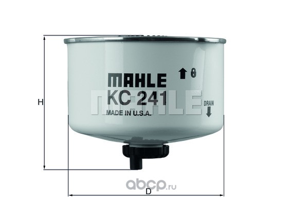 Mahle/Knecht KC241D Фильтр топливный