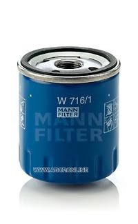 MANN-FILTER W7161 Spin-on oil filter