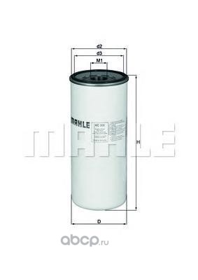 Mahle/Knecht KC300 Топливный фильтр