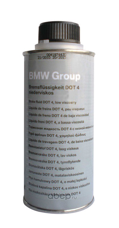 BMW 83130443023 Жидкость тормозная DOT 4 Brake Fluid, 250мл