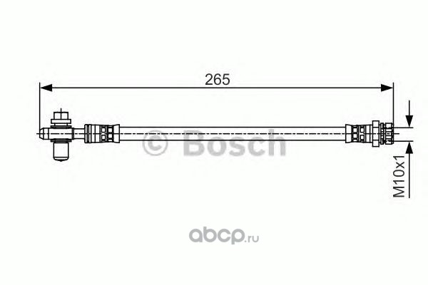 Bosch 1987481518 Тормозной шланг