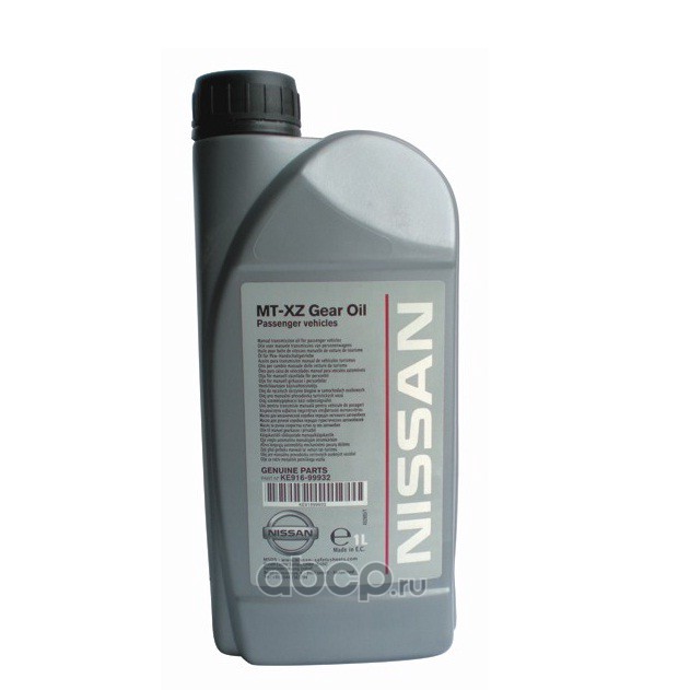 NISSAN KE91699932R Масло трансмиссионное Nissan MT- XZ 75W80 1 л