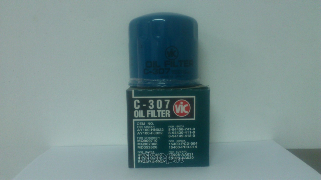 VIC C307 Фильтр масляный