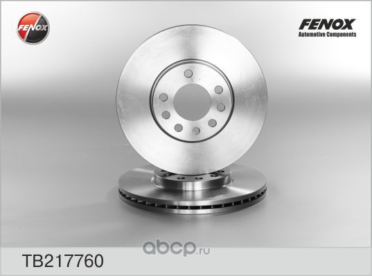 FENOX TB217760 Диск тормозной передний