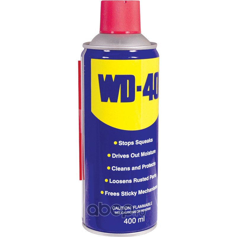 WD-40 WD40400ML Очистительно-смазывающая смесь WD-40 400мл (коробка 24шт)