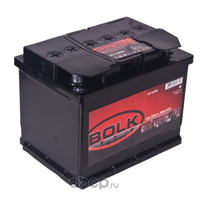 BOLK AB600 Аккумулятор 60 А/ч 500 А 12V Обратная полярн. стандартные клеммы
