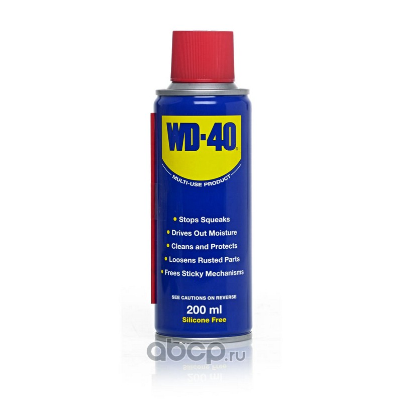 WD-40 WD40200ML Очистительно-смазывающая смесь WD-40 200мл (коробка 36шт)