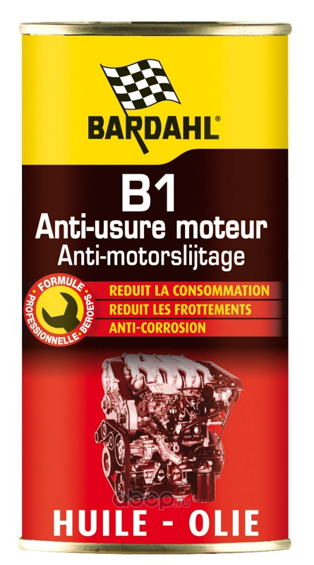Bardahl 1201 Присадка в моторное масло профилактическая 250мл BARDAHL N1