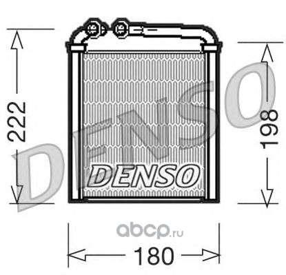 Denso DRR32005 Радиатор отопителя салона
