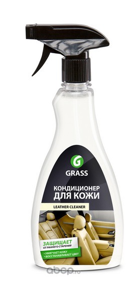 GraSS 131105 GRASS Очиститель-кондиционер кожи """"Leather Cleaner"""" 500мл. () /15