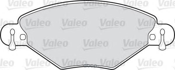 Valeo 598419 Brake Pad Set, disc brake