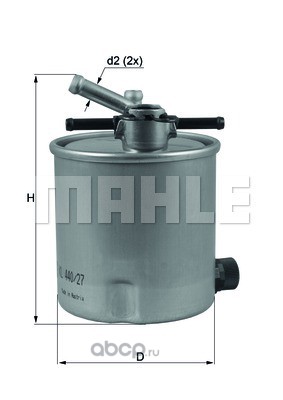 Mahle/Knecht KL44027 Топливный фильтр