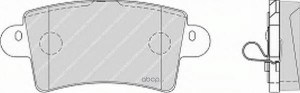 Ferodo FVR1453 Комплект тормозных колодок, дисковый тормоз