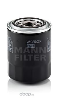 MANN-FILTER W93026 Фильтр масляный двигателя