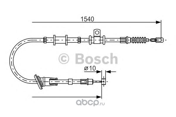 Bosch 1987482065 Трос ручника