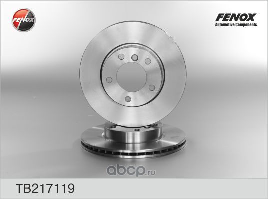 FENOX TB217119 Диск тормозной передний BMW E36/46 вент