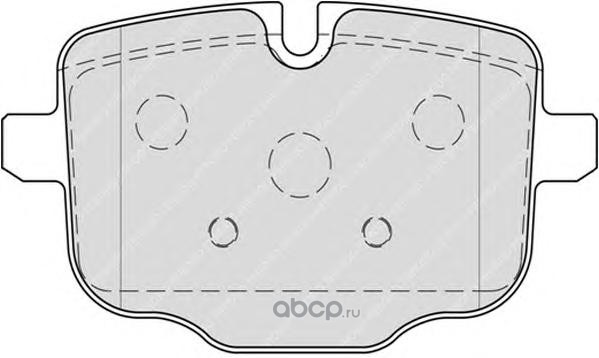 Ferodo FDB4381 Комплект тормозных колодок, дисковый тормоз