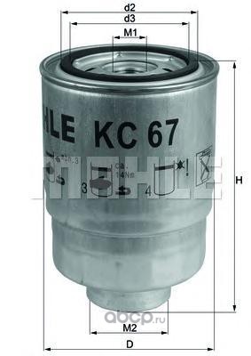 Mahle/Knecht KC67 Фильтр топливный